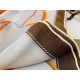 Hermes Beige Projets Carres Shawl 140