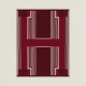 Hermes Ithaque Blanket in Bordeaux Wool and Cashmere