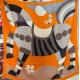 Hermes Orange Mon Premier Galop Shawl 140