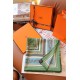 Hermes Green Tatouages Marins Bandana Shawl 140