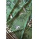 Hermes Green Tatouages Marins Bandana Shawl 140