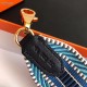 Hermes Sangle Cavale 50 mm Bag Strap Blue/Black