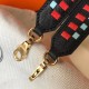 Hermes Noir Tressage Cuir 25MM Bag Strap