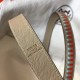 Hermes Tourterelle Tressage Cuir 25MM Bag Strap