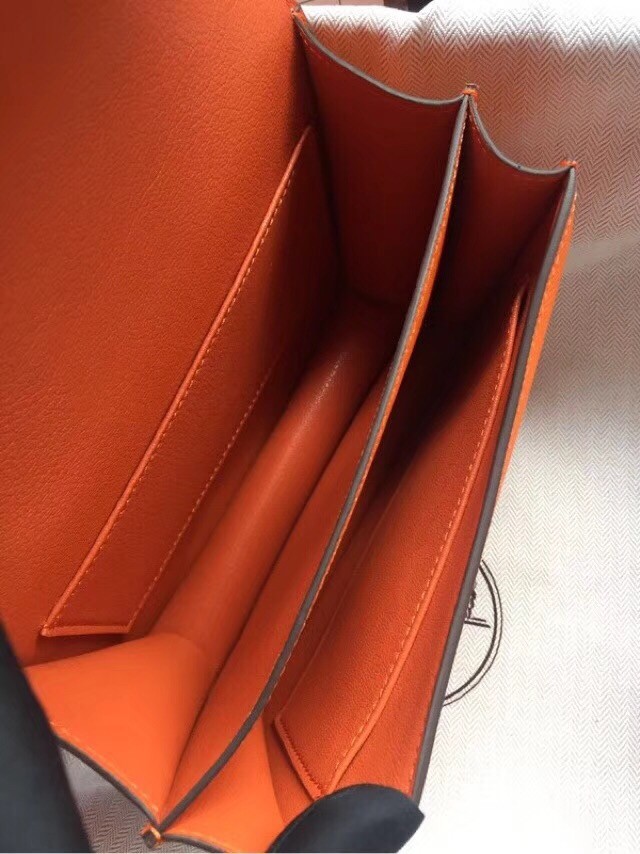 Hermes Mini Constance 18cm Orange Epsom Bag