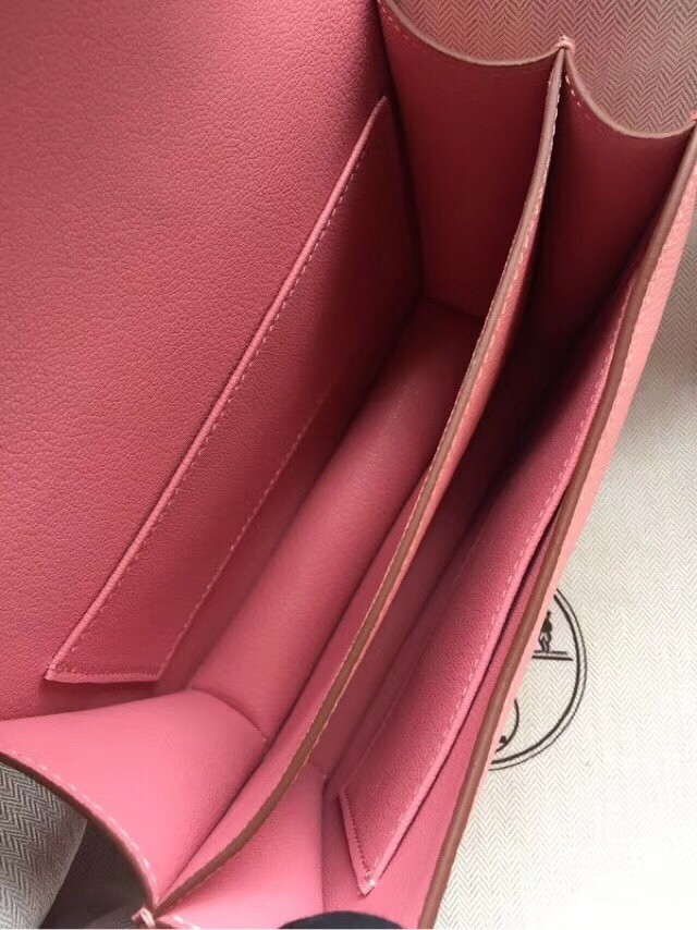 Hermes Mini Constance 18cm Pink Epsom Bag