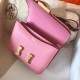 Hermes Mini Constance 18cm Pink Epsom Bag