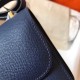 Hermes Mini Constance 18cm Sapphire Epsom Bag