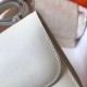 Hermes Mini Constance 18cm White Epsom Bag