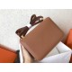 Hermes Epsom Constance 24cm Brown Handmade Bag