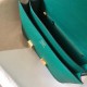 Hermes Epsom Constance 24cm Malachite Handmade Bag