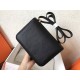 Hermes Epsom Constance 24cm Black Handmade Bag