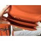 Hermes Epsom Constance 24cm Orange Handmade Bag