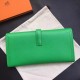 Hermes Bamboo Epsom Jige Elan 29 Clutch Bag