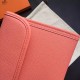 Hermes Flamingo Epsom Jige Elan 29 Clutch Bag