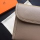 Hermes Etoupe Epsom Jige Elan 29 Clutch Bag