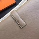 Hermes Etoupe Epsom Jige Elan 29 Clutch Bag