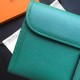 Hermes Malachite Epsom Jige Elan 29 Clutch Bag