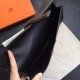 Hermes Black Epsom Jige Elan 29 Clutch Bag