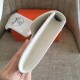 Hermes White Epsom Jige Elan 29 Clutch Bag