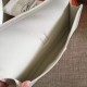 Hermes White Epsom Jige Elan 29 Clutch Bag