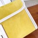 Hermes Yellow Suede Jige Elan 29 Clutch Bag