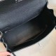 Hermes Multicolor Blocks Kelly 28cm Black Bag