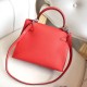 Hermes Multicolor Blocks Kelly 28cm Piment Bag