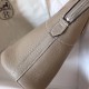 Hermes Tourterelle Clemence Bolide 27cm Handmade Bag