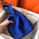 Hermes Blue Electric Picotin Lock PM 18cm Handmade Bag