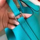 Hermes Blue Paon Picotin Lock PM 18cm Handmade Bag