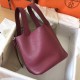 Hermes Ruby Picotin Lock PM 18cm Handmade Bag