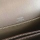 Hermes Mini Sac Roulis Bag In Etoupe Swift Leather