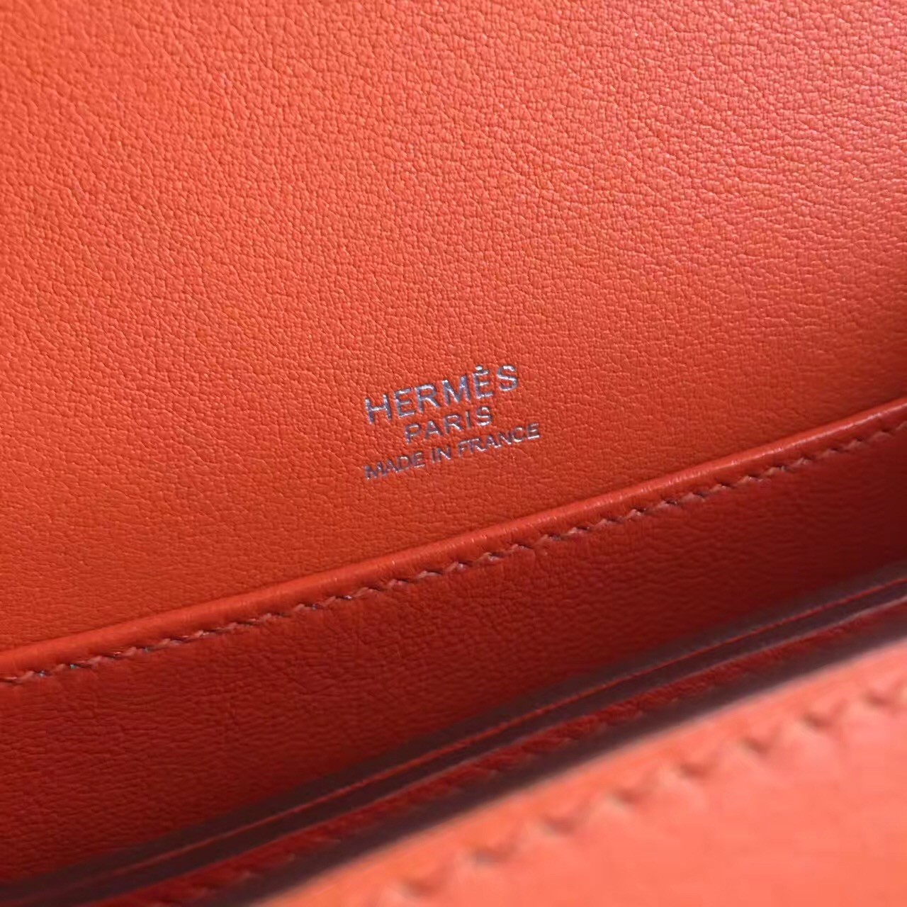 Hermes Mini Sac Roulis Bag In Orange Swift Leather