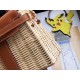 Hermes Brown Picnic Kelly Mini 20cm Wicker Bag