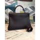 Hermes Cafe Clemence Kelly 35cm Handmade Bag