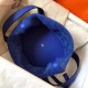 Hermes Blue Electric Picotin Lock MM 22cm Handmade Bag