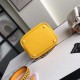 Hermes Yellow Picotin Lock 18cm Bag With Braided Handles