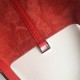 Hermes Red Picotin Lock 22cm Braided Handle Bag