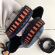 Hermes Navy Picotin Lock 22cm Braided Handle Bag