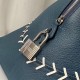 Hermes Blue Malte Bolide 1923 45 Baseball Bag