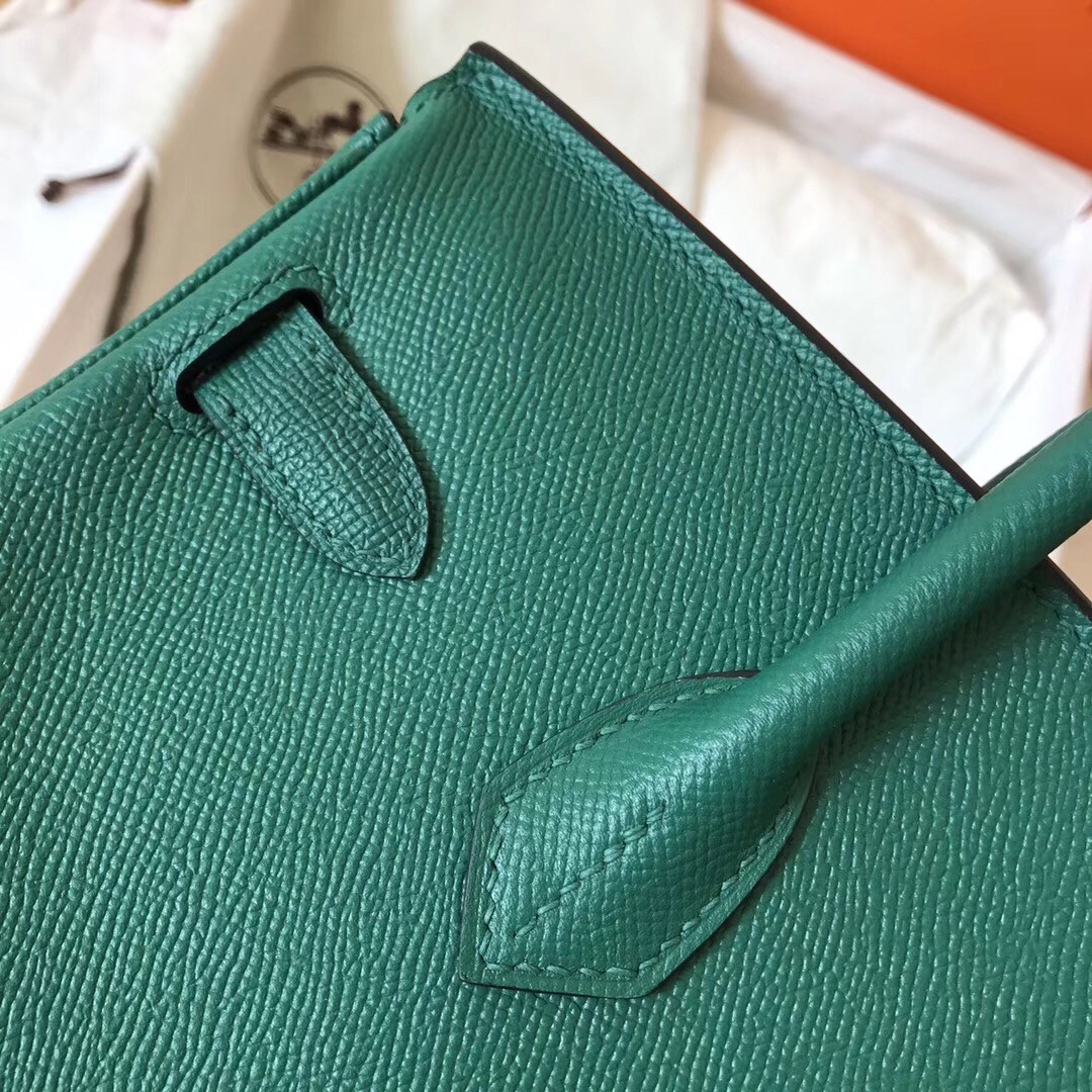 Hermes Malachite Birkin 30cm Epsom Handmade Bag