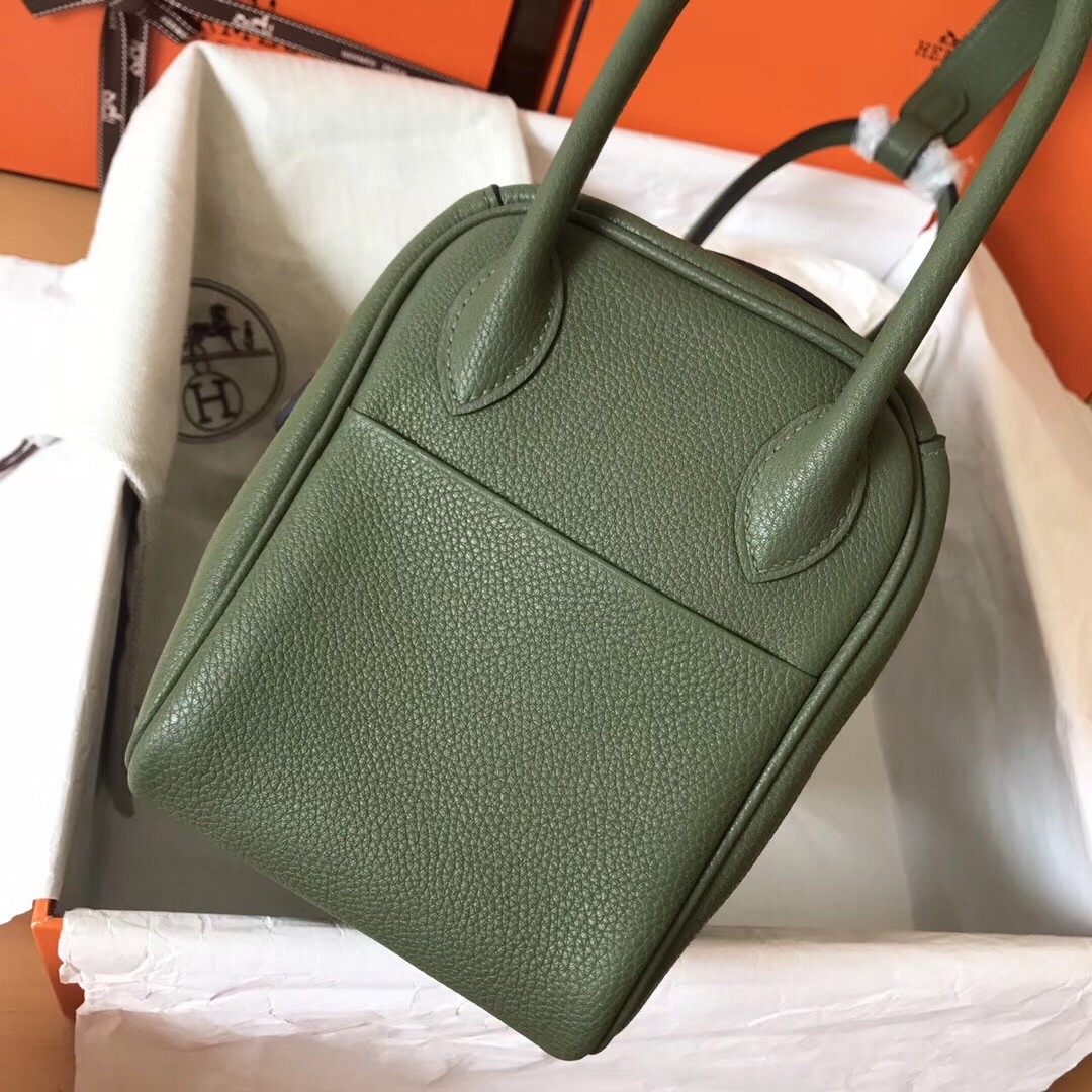 Hermes Canopee Lindy 26cm Clemence Handmade Bag