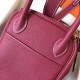 Hermes Ruby Lindy 26cm Clemence Handmade Bag