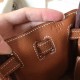 Hermes Gold Clemence Kelly 28cm Handmade Bag