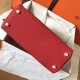 Hermes Rouge Casaque Clemence Kelly 28cm Handmade Bag