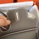 Hermes Etain Birkin 30cm Clemence Handmade Bag