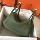 Hermes Canopee Lindy 30cm Clemence Handmade Bag