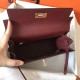 Hermes Bordeaux Epsom Kelly 28cm Handmade Bag