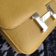 Hermes Mini Constance 18cm Jaune Epsom Bag